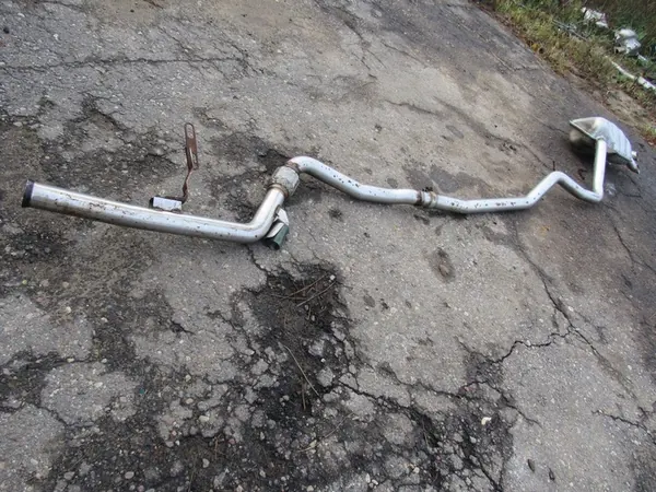 Exhaust Muffler Mercedes-Benz E W211 A2114912100 image 2