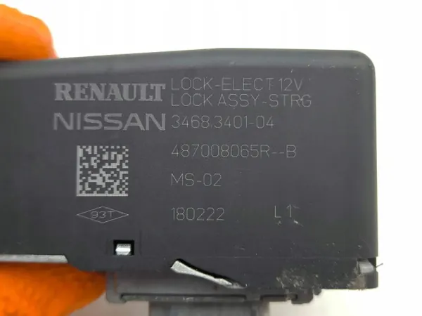 Blocage de colonne de direction Renault OE OEM 3468340104 image 8