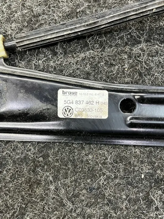 Regulador de janela dianteira esquerda VW Golf VII 5G4837462H image 3