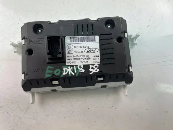 Boordcomputer Ford Fiesta VI OEM BA6T18B955ED image 3
