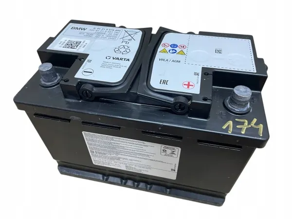 AGM-Batterie OEM 9878490 12V 70Ah für BMW image 2