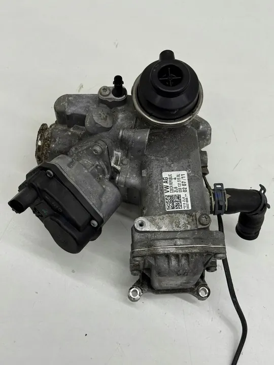 AUDI A4 A7 A6 C7 EGR-Jäähdytin + Venttiili OEM 059131515BL image 6