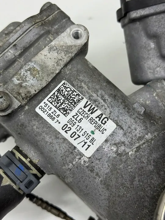 AUDI A4 A7 A6 C7 EGR-Jäähdytin + Venttiili OEM 059131515BL image 9