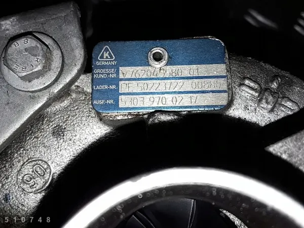 Gebruikte Citroen DS3 Turbolader 1.6 Benzine V762045580 image 10