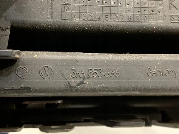 Griglia Paraurti Anteriore Sinistra VW Passat B7 Kombi 10-15 3AA853666 image 4