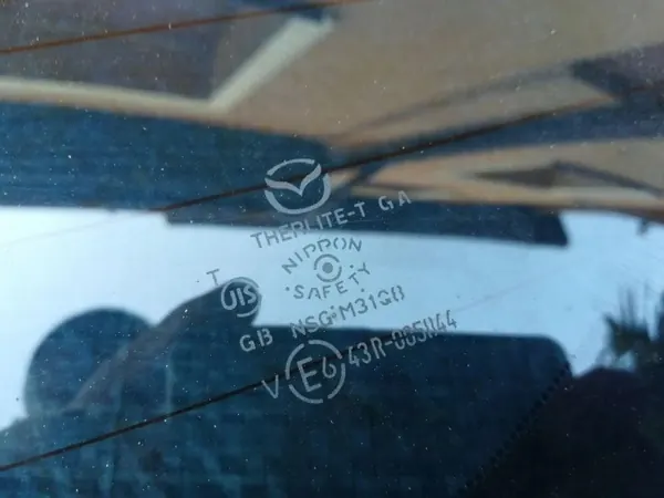 Vidro traseiro Mazda 6 OEM 43R005844 Usado image 4