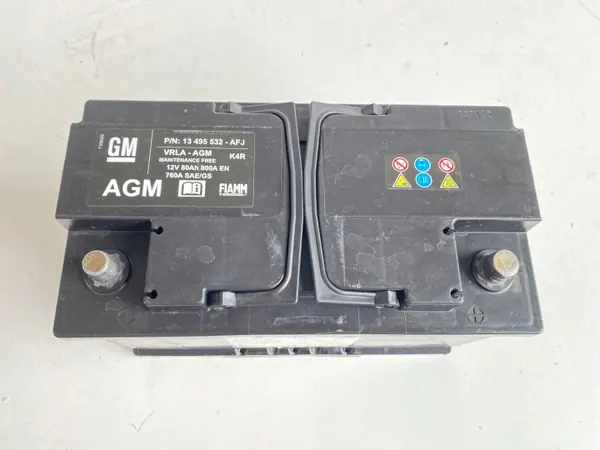 Batería AGM Opel 80Ah OEM 13495532 Start/Stop image 3