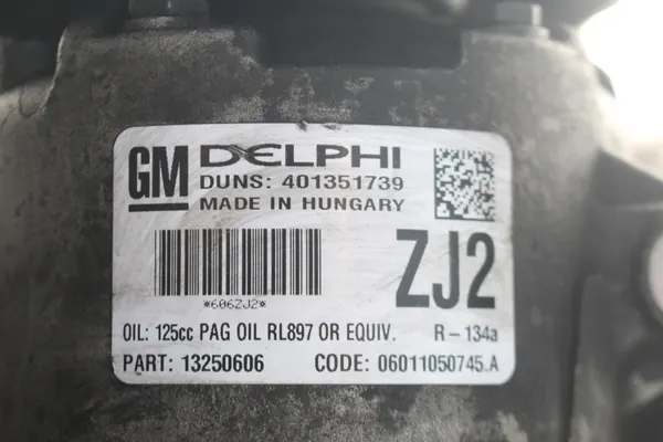 Compressore aria condizionata Opel Astra IV J Meriva B 1.3 1.7 CDTI image 2