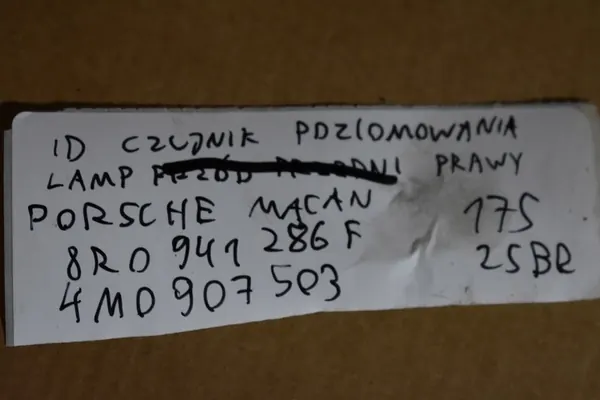 Sensor de nível do farol direito Porsche Macan 1 image 4