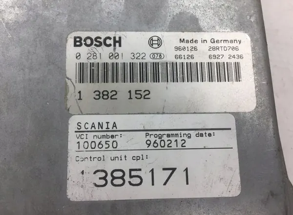 Unidade de Controle do Motor SCANIA 1385171 image 4