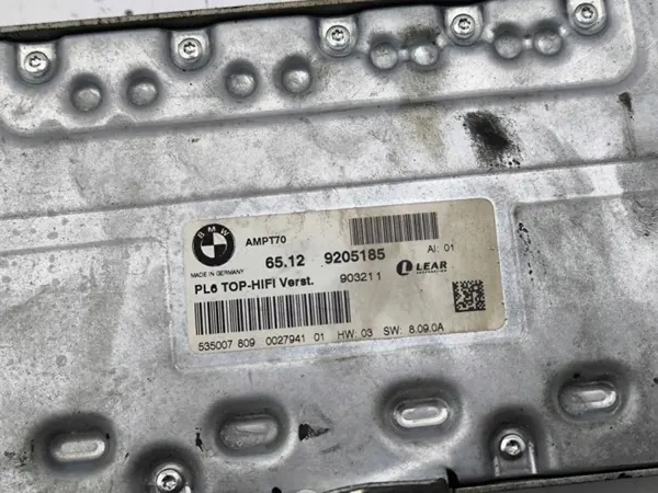 BMW Audio-versterker OEM 9205185 voor 7-serie F01-F04 image 8