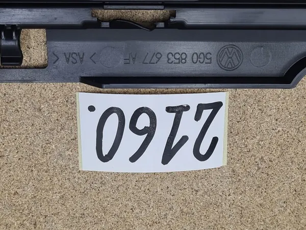 VW GOLF VII GTI Griglia Paraurti Anteriore 5G0853677AF image 10