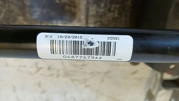 CHRYSLER 200 2.4 Sottoscocca Anteriore 04877643AD image 3