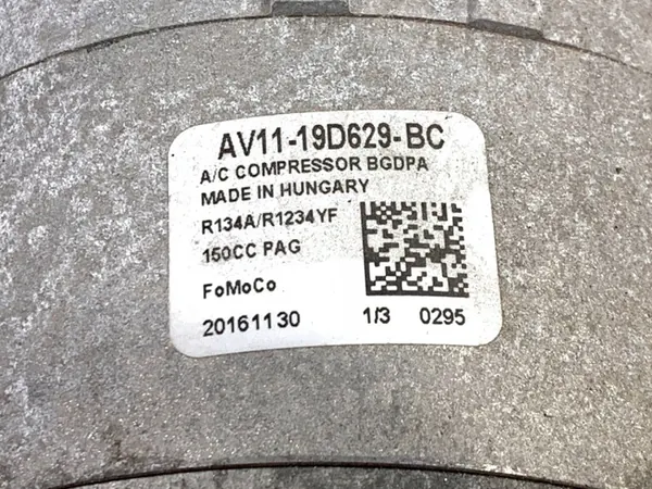 Compressor AC Ford Fiesta MK7 AV11-19D629-BC 1.2 60cv image 4