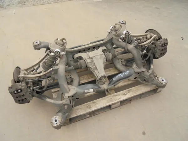 Porsche Cayenne II achterophanging balk OEM 7P5 image 2