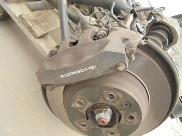 Porsche Cayenne II achterophanging balk OEM 7P5 image 7