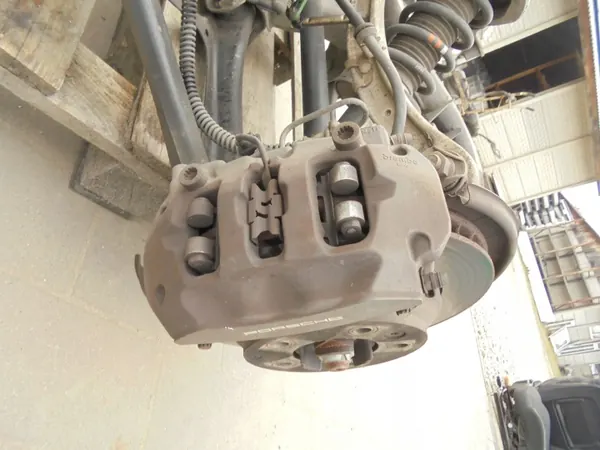 Porsche Cayenne II achterophanging balk OEM 7P5 image 8