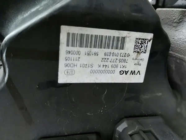 Caixa de direção VW Touran Golf V Audi 1K1423051CE image 3