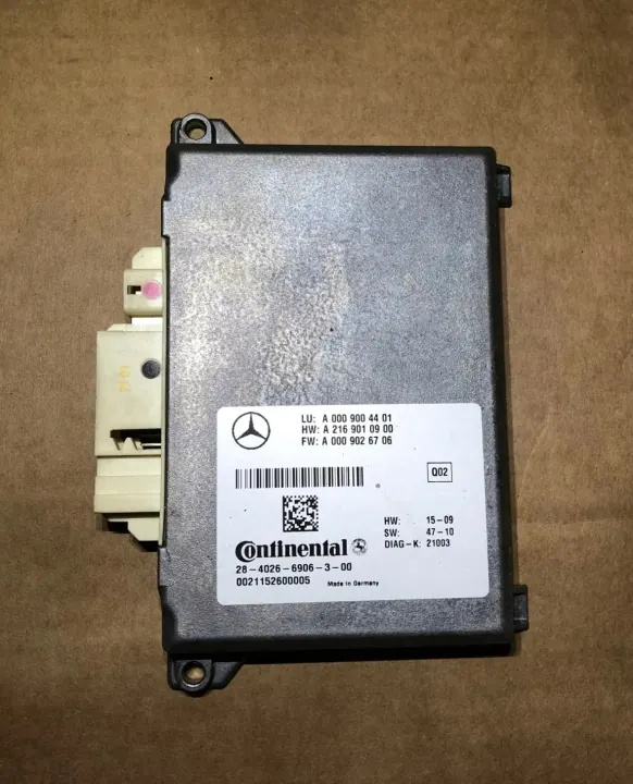 Módulo DISTRONIC Mercedes A0009004401 para CLS W218/E W212 image 2