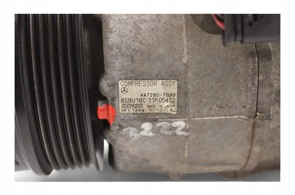 Compresor de aire acondicionado MERCEDES C W204 A0008302700 image 6