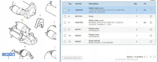 Arrancador completo Volvo V50 2006 image 5