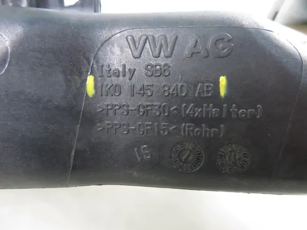 Audi A3 8P VW Golf 6 2.0 TDI Mangueira Intercooler 1K0145840AB image 8