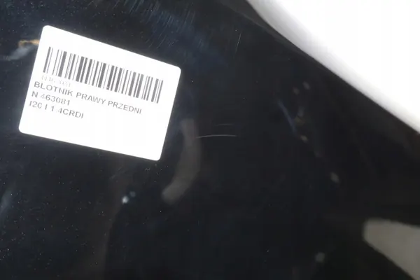 Rechter vorderer Kotflügel OEM 019823 für Hyundai i20 image 6
