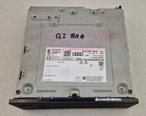 Lector de navegación Audi OE 81A035192E usado image 3