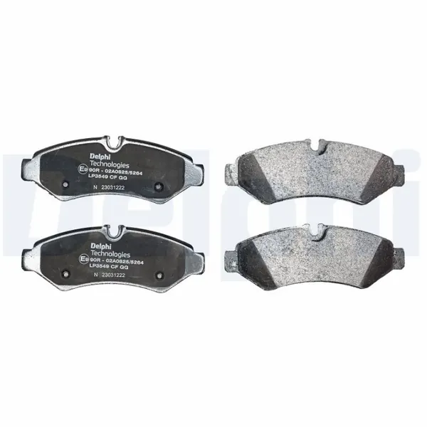 Gebruikte Delphi LP3549 Remblokken - OEM-kwaliteit image 2
