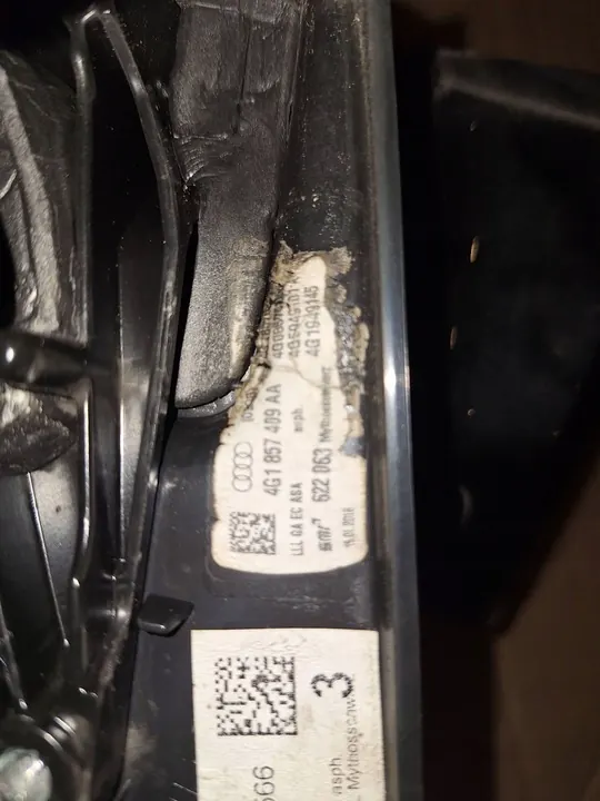 Vasen peili Audi A6 C7 4G1857409AA image 2