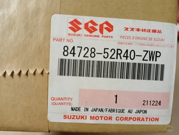 OEM 84728-52R40-ZWG Tampa espelho esquerdo Suzuki Swift image 3