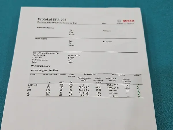 Mercedes Sprinter I 903 Injektor 2.2 CDI A6120700487 image 3