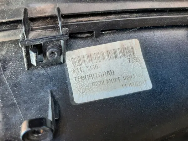 OEM OBUDOWA LUSTERKA TENORIT GRAU 755 SL R230 AMRX image 4