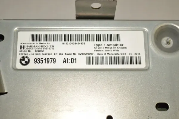 BMW X6 Soundsystem OEM 9390835 - Gebraucht image 5