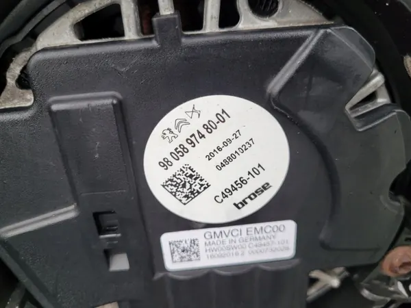 Radiatorset OEM 9805897480 voor Peugeot Expert III/IV image 7