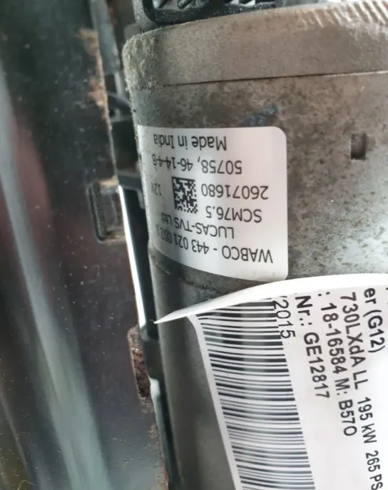 Compressor suspensão ar BMW 6861882 - Usado image 8