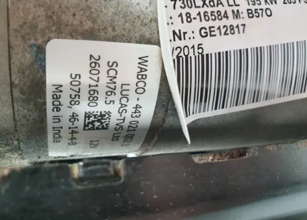 Compressor suspensão ar BMW 6861882 - Usado image 9