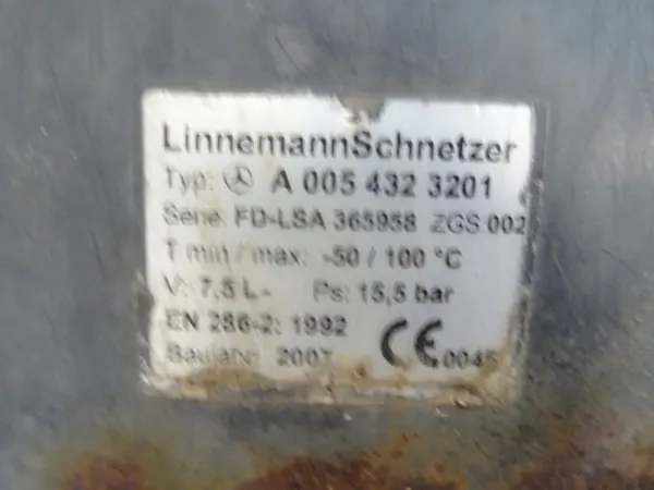 Lufttank OEM A0054323201 för Mercedes-Benz Actros image 4