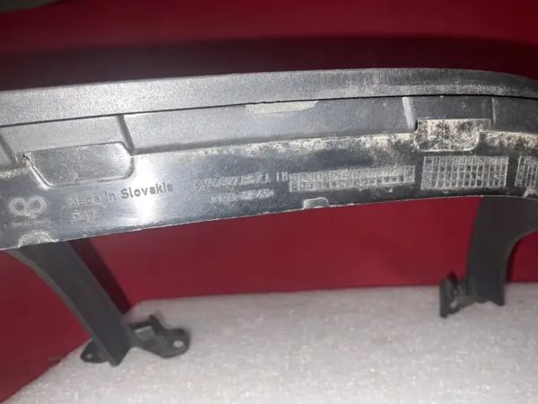Porsche 9Y0807837A Rechter uitlaatroosterframe - Gebruikt image 6