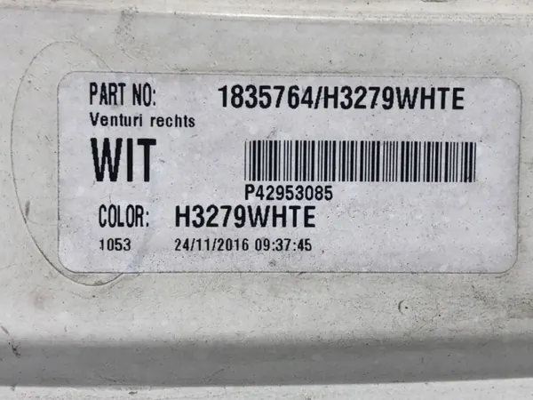 Oikea ohjaamon kulmapaneeli OEM 1835762 DAF XF:lle image 5