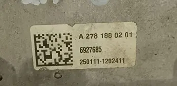 Oliekoeler Mercedes CLS 4.7 V8 A2781880201 image 3