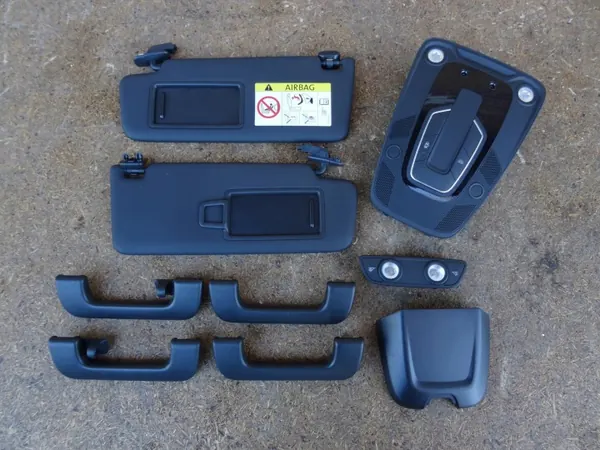 OEM 8W5867506B Audi A4 B9 Kattoverhoilu Musta image 9