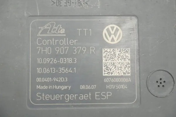 Volkswagen ABS-pomp OEM 7H0614517B 7H0907379R image 3