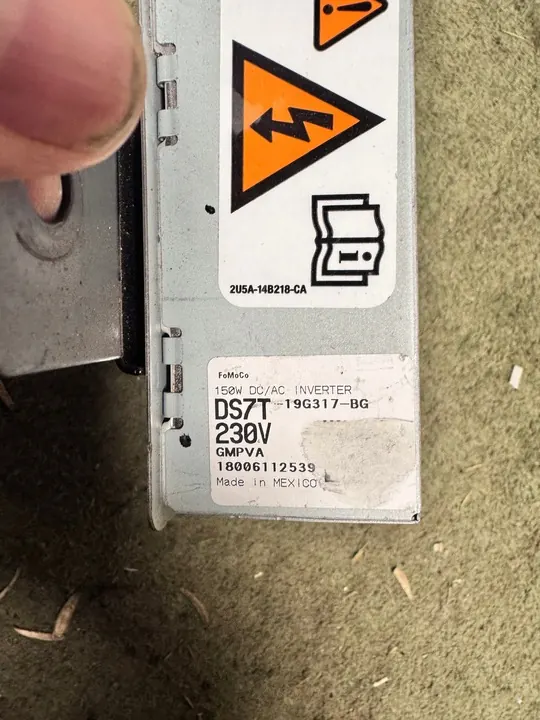 Convertidor MONDEO MK5 RANGER DS7T 19G317 image 2