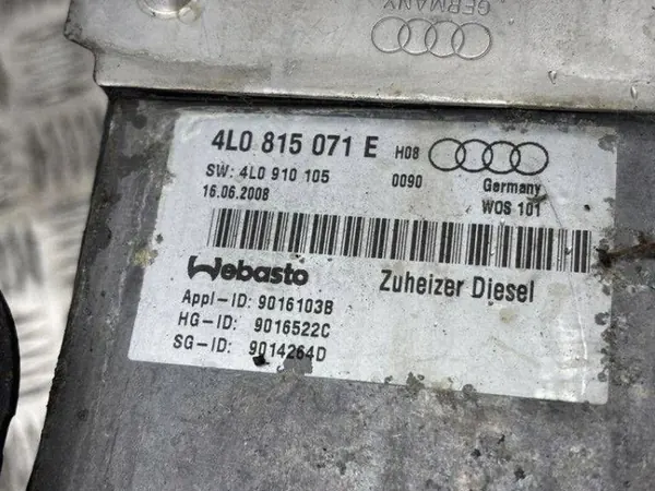 Webasto Parkeringsvärmare Audi Q7 4L 4L0815071E image 4