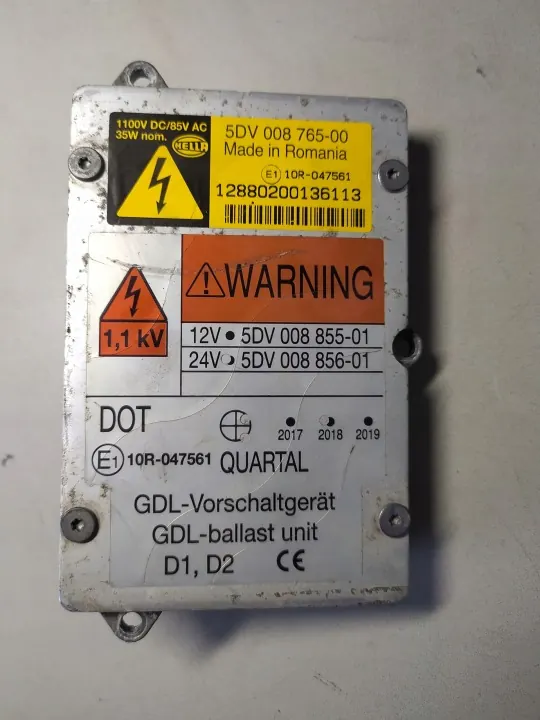 Balastro Xenon Hella OEM 1234567 - Usado image 2