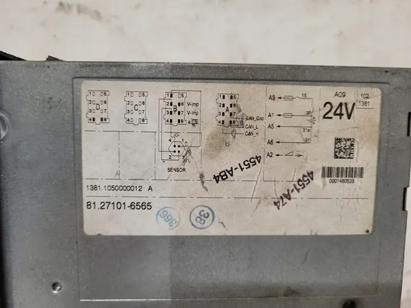 Tachograaf Tacho Econic Mercedes image 4