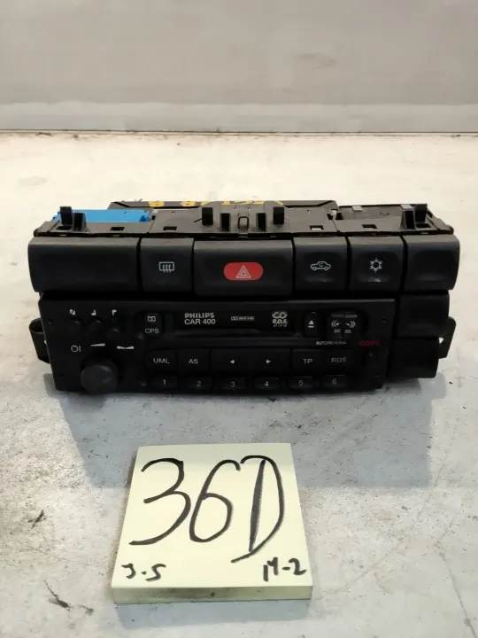 Radio Opel Vectra B Philips CAR 400 con panel botones image 2