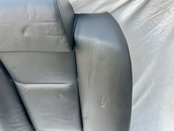 Encosto de banco traseiro esquerdo BMW E65 NAPPA couro preto image 6