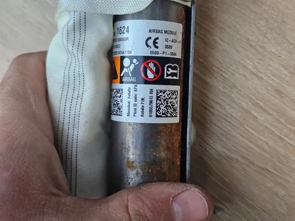 Rechter airbaggordijn OEM 13251624 voor Opel Zafira C image 3